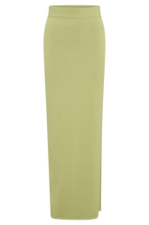 Darby Knit Midi Skirt - Sage